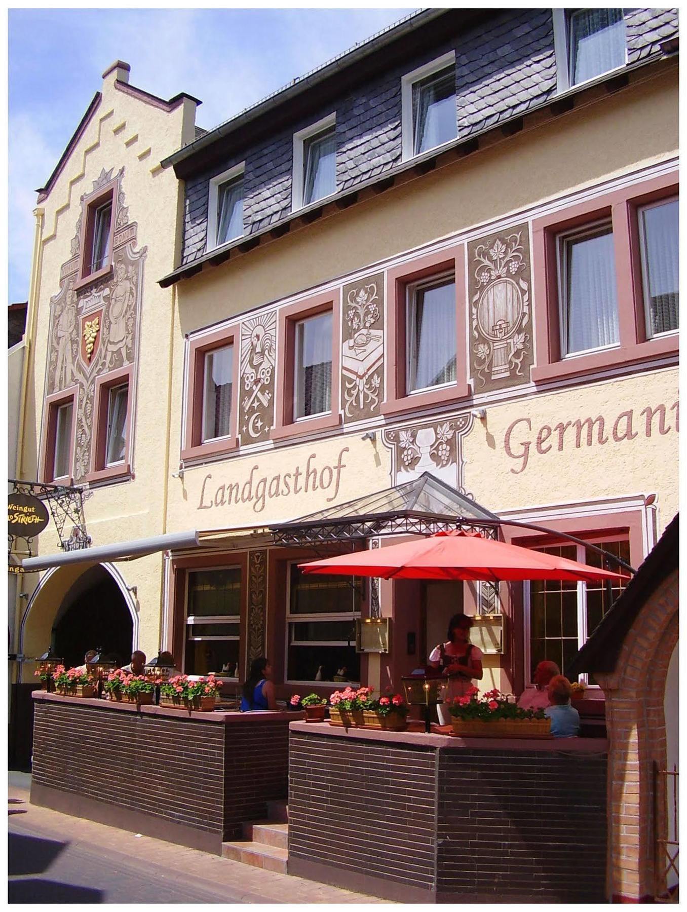 Landgasthof Germania ฮูเดสไฮม์ แอม ไฮน์ ภายนอก รูปภาพ